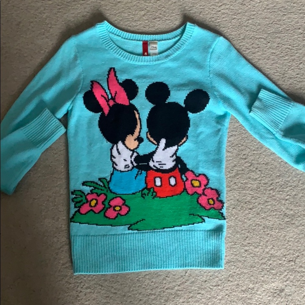 Mickey and Minnie Mouse sweater